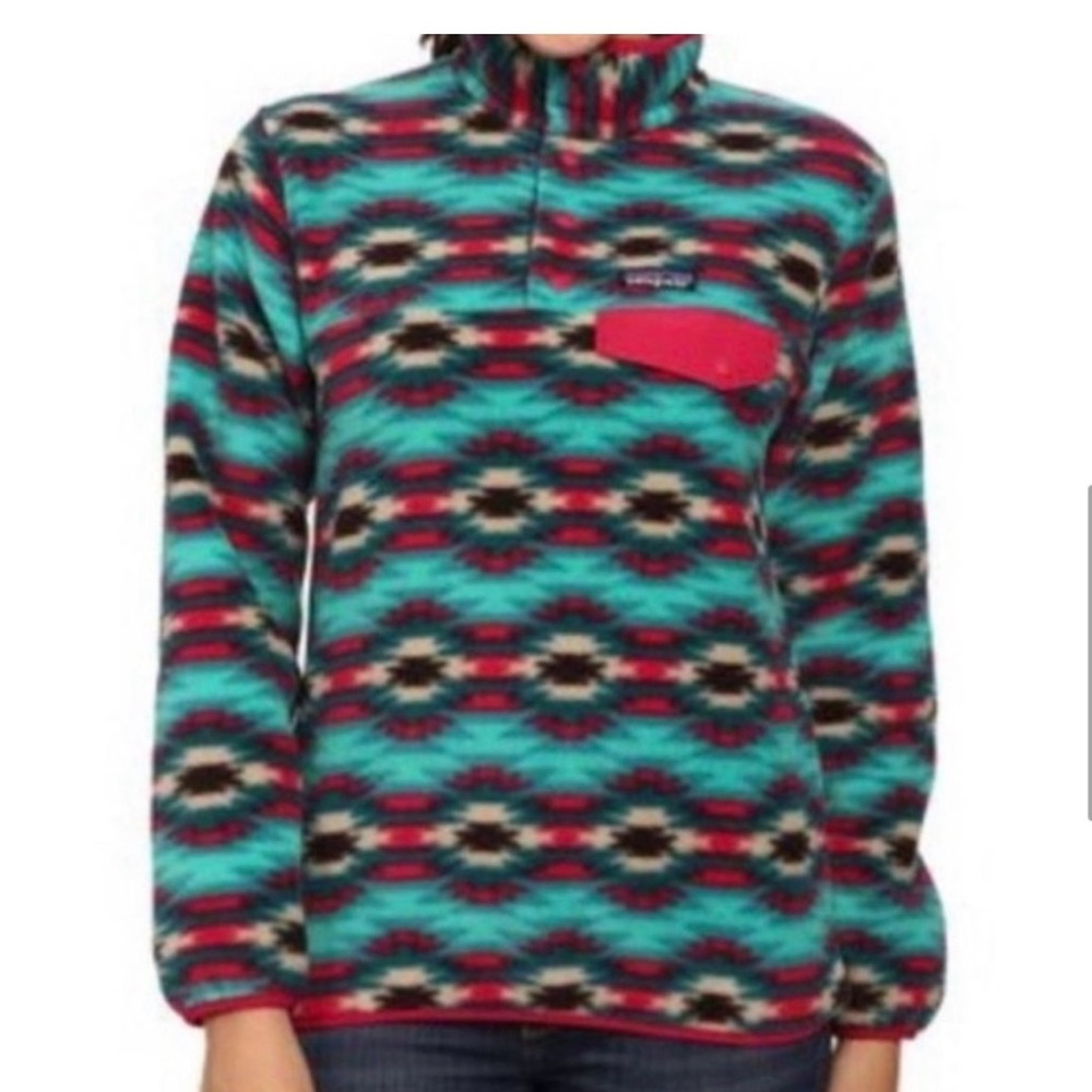PATAGONIA | Wild Desert Synchilla Fleece Pullover Women’s Size Medium